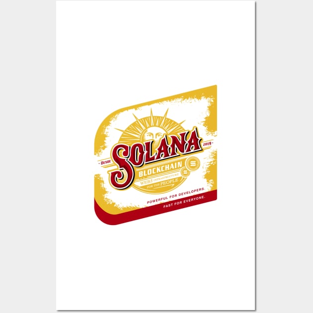 Solana Beer Label Wall Art by jeffsmoll